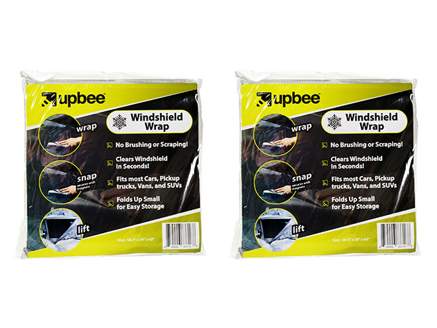 UPBEE Weather Shield Cover for Car (2-Pack)