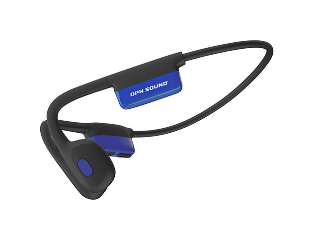 OPN Sound Mezzo+ Wireless Bone-Conduction Neckband Sports Headphones with Microphone, Bluetooth, Bla | Quill