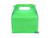 Solid Color Lime Green Paper Treat Boxes - 12ct