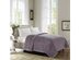 500 Series Solid Ultra Plush Blanket Silver Mauve King