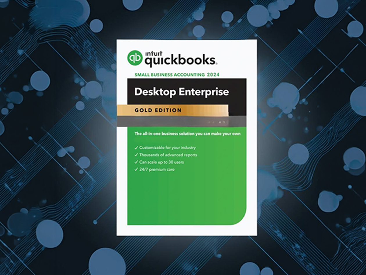 Intuit QuickBooks Desktop Enterprise 2024 for Win (1 User): 1-Year Subscription