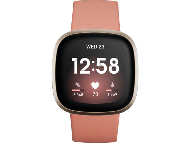 Fitbit Versa 3 Health & Fitness Smartwatch - Pink