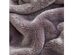 500 Series Solid Ultra Plush Blanket Silver Mauve