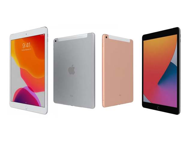 Apple iPad 8th Gen 10.2" (2020) 32GB - Gold (Refurbished: Wi-Fi + Cellular Unlocked)