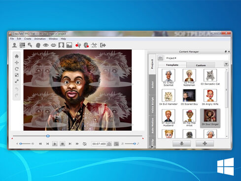 CrazyTalk 7 Pro Facial Animation Software for PC