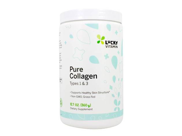 LuckyVitamin - Pure Collagen Powder Types 1 & 3 60 servings - 12.7 oz.