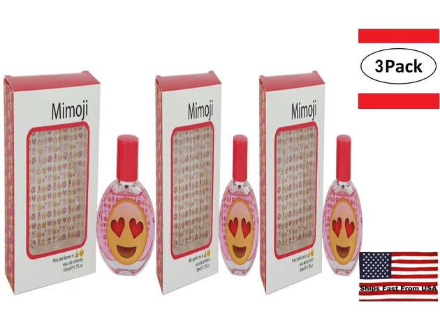 3 Pack Mimoji by Mimoji Eau De Toilette Spray 1.7 oz for Women | Joyus