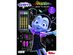 Vampirina Bendon Black Paper Coloring and Activity Book with Bright Idea Crayons, Multicolor