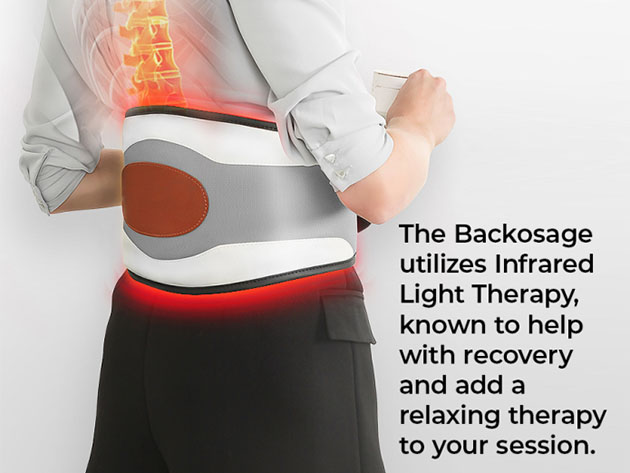BackOSage 8-in-1 Decompression Massage Belt
