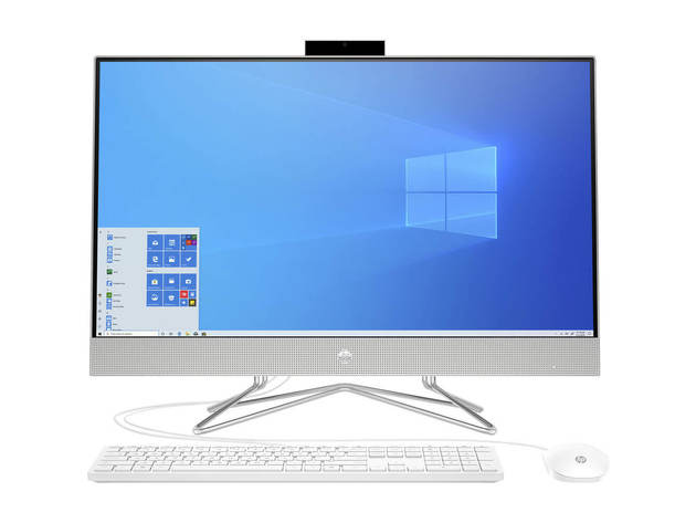 HP 27DP1270 27 inch Multi-Touch All-in-One Desktop Computer - Silver