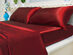 Silky-Soft Satin 4-Piece Sheet Set (Burgundy/King)