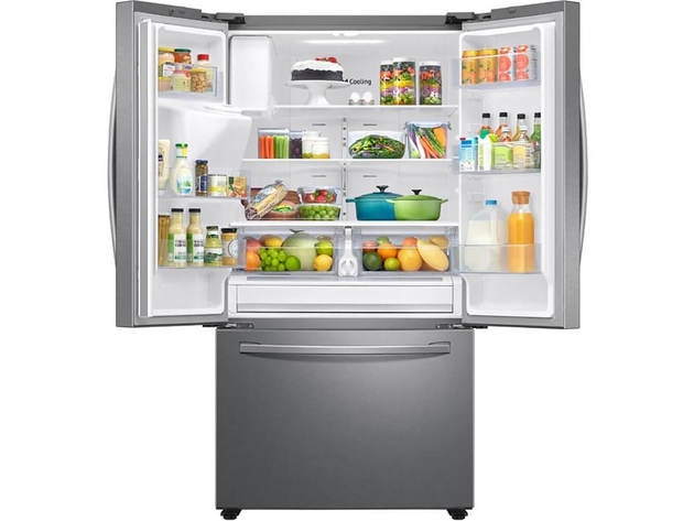 Samsung RF27T5501SR 27 Cu. Ft. Stainless Family Hub&#0153; French Door Refrigerator