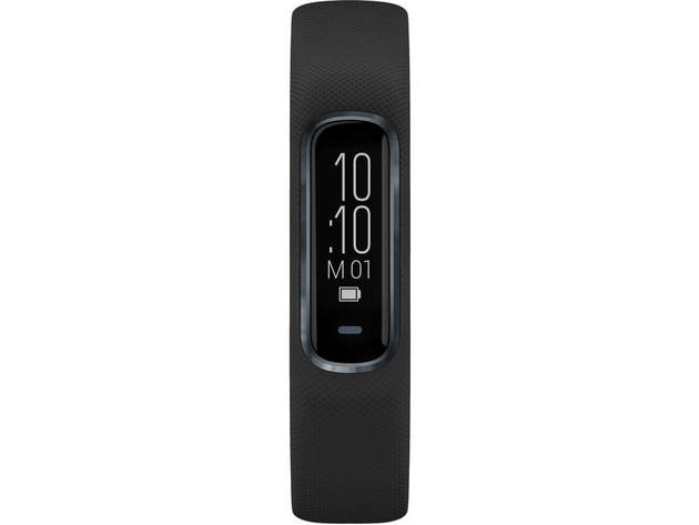 Garmin VIVOSMART4MB vívosmart 4 Activity Tracker - Black/Midnight, Large
