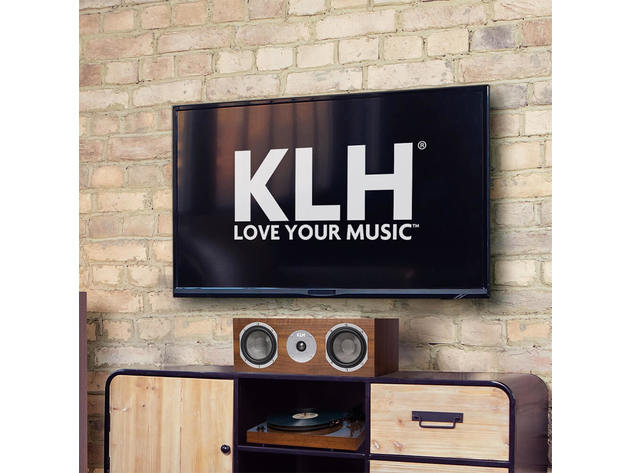 KLH Audio STORYWAL Story Center Channel Speaker - Walnut