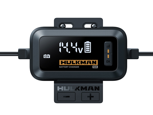 HULKMAN Sigma 5 Amp Automatic Car Battery Charger & Maintainer