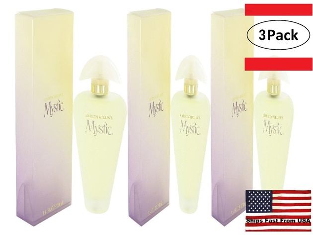 3 Pack Mystic by Marilyn Miglin Eau De Parfum Spray 3.4 oz for Women