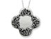 The Dieters Prayer Cross Pendant Necklace in Antiqued Sterling Silver with Chain