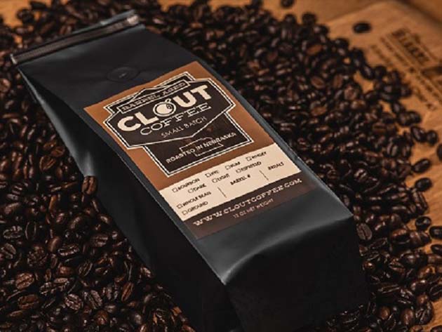 Rye Barrel Aged Clout Coffee (Light Roast/Ground Bean)