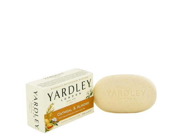 Yardley London Soaps by Yardley London Oatmeal & Almond Naturally Moisturizing Bath Bar 4.25 oz