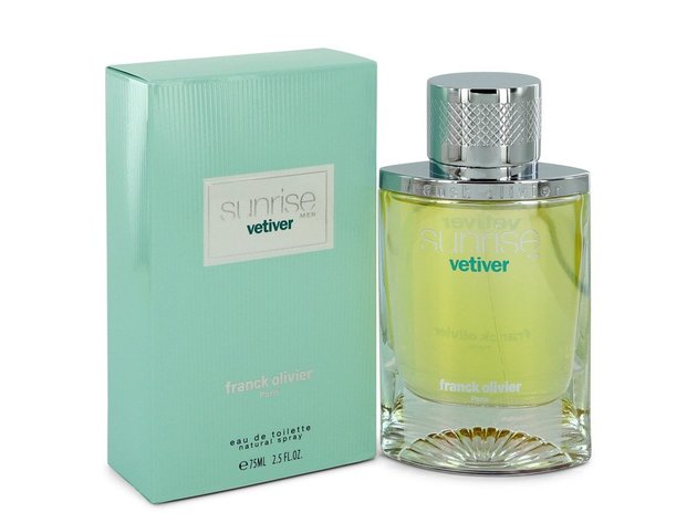 Sunrise Vetiver by Franck Olivier Eau De Toilette Spray 2.5 oz