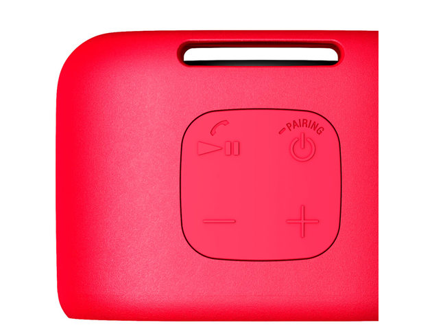 Sony SRSXB01R EXTRA BASS Portable Bluetooth Wireless Speaker - Red