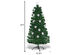 4 Foot Pre-Lit Multicolor Fiber Optic Christmas Tree