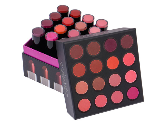 SHANY (Not So) Sweet Sixteen Creme Lipstick Set - Smooth, Highly Pigmented Lip Shades for All Day Wear - 16 Varying Colors