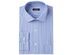 Club Room Men's Slim-Fit Performance Wrinkle-Resistant Striped Dress Shirt Navy Size 18-34-35