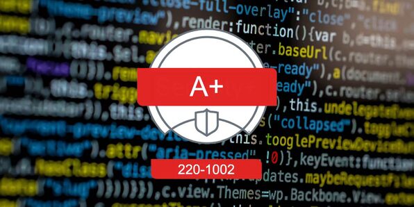 TOTAL: CompTIA A+ Certification Core 2 (220-1002) - Product Image