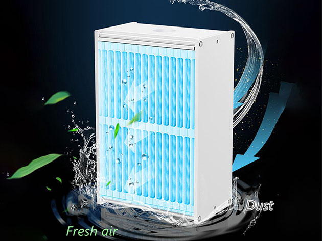 Kinkoo Mini Portable Air Conditioner (Blue)