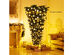 7 Foot Unlit Upside Down Artificial Christmas Tree with 1000 Branch Tips 