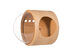 MyZoo Spaceship Gamma: Wall-Mounted Cat Bed (Oak/Open Right)