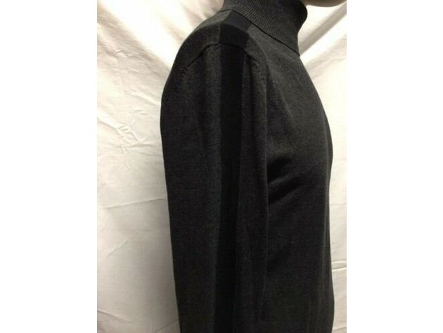 Alfani Men's Colorblocked Turtleneck Black Size XL