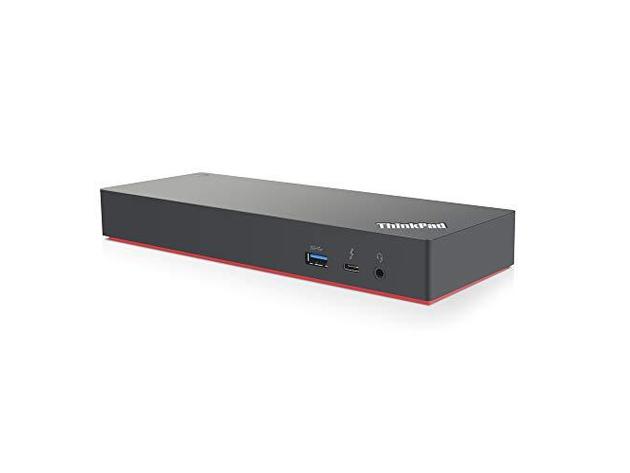 Lenovo USA 40AN0135US USB ThinkPad Thunderbolt 3 Dock Gen 2 135W, Black (Refurbished, Open Retail Box)