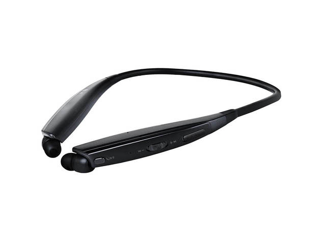 LG HBS830BLACK TONE Ultra Alpha Wireless In-Ear Headphones- Black