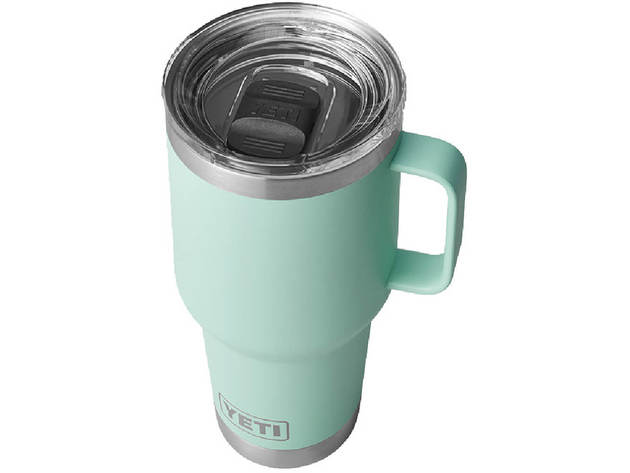 Yeti 21071500733 Rambler 30 oz. Travel Mug with Stronghold Lid - Seafoam