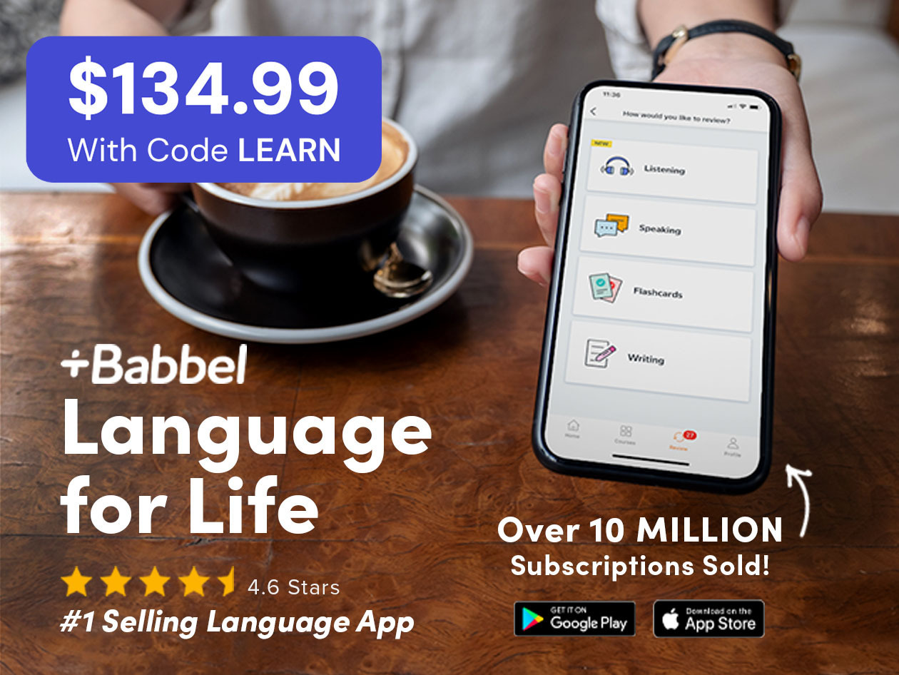 Babbel Language Learning: Lifetime Subscription (All Languages)