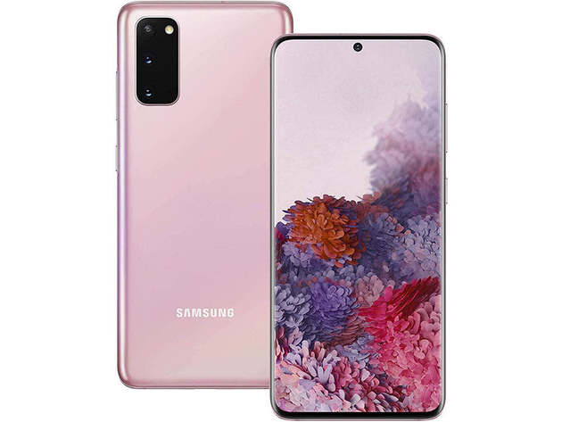 Samsung Galaxy S20 5G Unlocked Cloud Pink/128GB/Grade A+ (Refurbished)