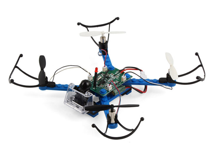 diy building block stem drone