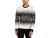 Alfani Men's Ombre Rib Crewneck Sweater White Size Large