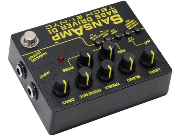 Tech21 SansAmp Bass Driver DIV2 Effects Pedal with 6.3mm