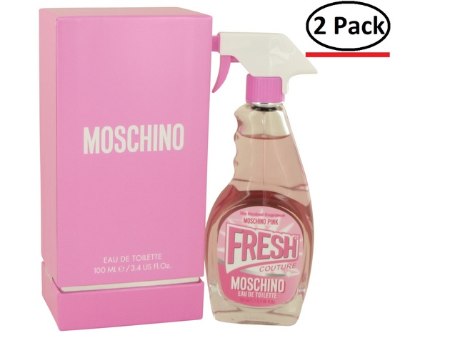 Moschino Pink Fresh Couture by Moschino Eau De Toilette Spray 3.4