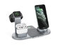 4-in-1 Wireless Charging Station Gray