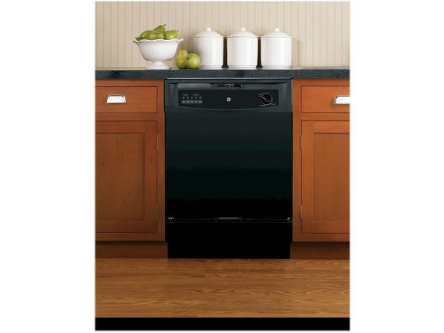 GE GSD3300KBB 62 dB Black Built-In Dishwasher