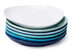 Sweese Curved Porcelain Dinner Plates (11"/Set of 6)