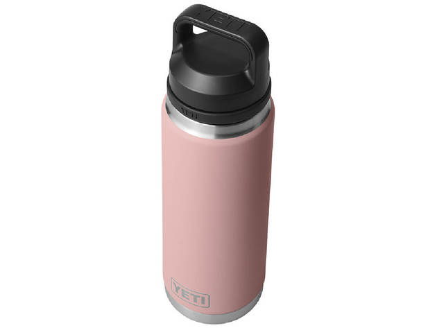 Yeti 21071500930 Rambler 26 oz. Bottle with Chug Cap - Sandstone Pink