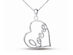 "Create Your Love Story" Necklace (Silver Plated)