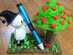Dewang X4 Low Temperature 3D Printer Pen (Sky Blue)
