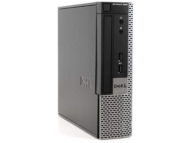 Dell OptiPlex 9020 Ultra Small Form Factor Computer PC, 3.20 GHz Intel i5 Quad Core Gen 3, 4GB DDR3 RAM, 240GB SSD Hard Drive, Windows 10 Home 64 bit (Renewed)