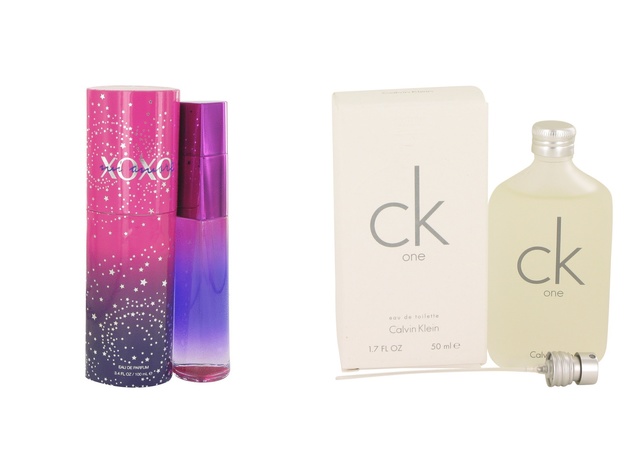 Gift set  XOXO Mi Amore by Victory International Eau De Parfum Spray 3.4 oz And  CK ONE EDT Pour/Spray (Unisex) 1.7 oz